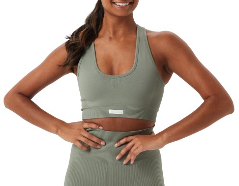Miniatyrbild Bjrn Borg Studio Low Seamless Bra, L/XL, Vetiver