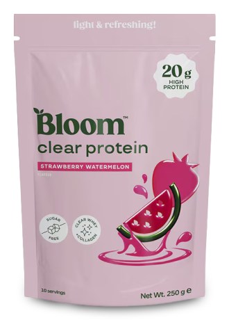 Miniatyrbild BLOOM Clear Protein Collagen, Strawberry Watermelon, 250 g