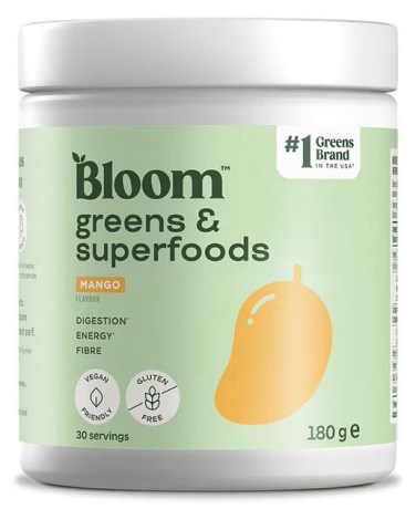 Miniatyrbild BLOOM Greens & Superfoods, Mango, 180 g