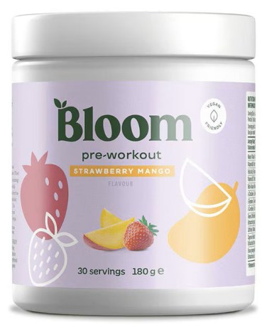 Miniatyrbild BLOOM PWO, Strawberry Mango, 180 g