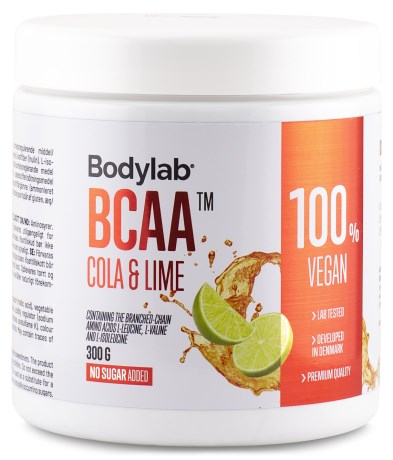 Miniatyrbild Bodylab BCAA - Kort Datum, 300 g, Lemon