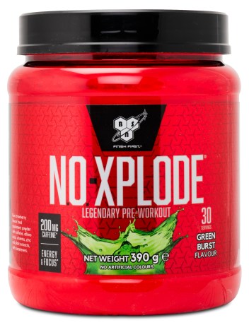 Miniatyrbild BSN N.O-Xplode Legendary, Green Burst, 390 g