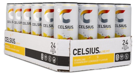 Miniatyrbild Celsius, Strawberry Lemonade, 24-pack