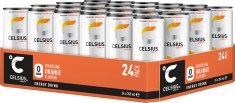 Miniatyrbild Celsius, Sparkling Orange, 24-pack