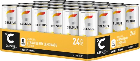 Miniatyrbild Celsius, Strawberry Lemonade, 24-pack
