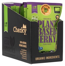 Miniatyrbild Cherky Foods Plantbased Jerky Eco, Teriyaki, 10-pack