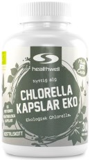 Healthwell Chlorella Kapslar EKO