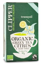 Clipper Green Tea Citrus Aloe Vera EKO