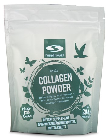 Healthwell Collagen Pulver, Kosttillskott - Healthwell