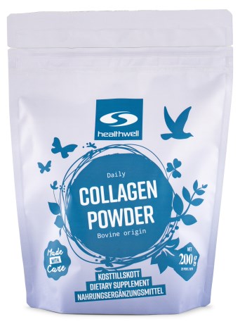 Collagen Pulver Bovint, Kosttillskott - Healthwell