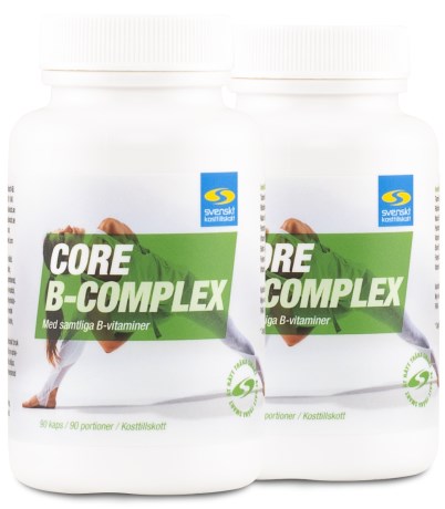 Core B-Complex, Vitamin & Mineraltillskott - Svenskt Kosttillskott