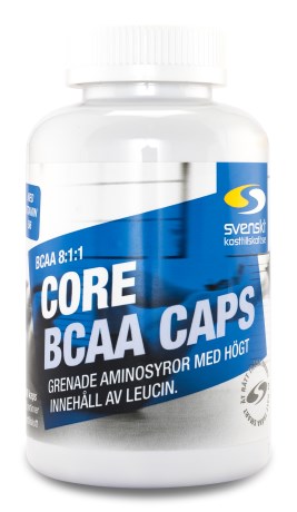 Core BCAA Caps, Kosttillskott - Svenskt Kosttillskott