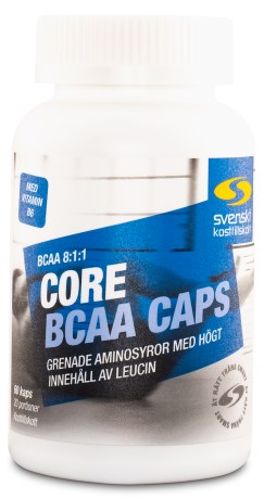 Core BCAA Caps, Kosttillskott - Svenskt Kosttillskott
