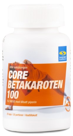 Core Betakaroten 100, Vitamin & Mineraltillskott - Svenskt Kosttillskott