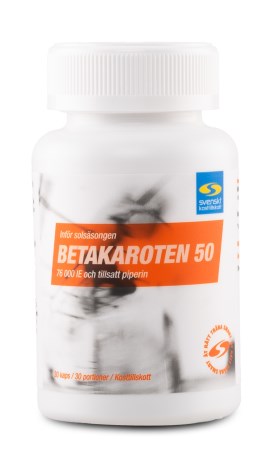 Core Betakaroten 50, Vitamin & Mineraltillskott - Svenskt Kosttillskott