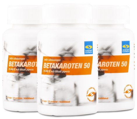 Core Betakaroten 50, Vitamin & Mineraltillskott - Svenskt Kosttillskott