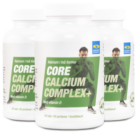 Core Calcium Complex+, Vitamin & Mineraltillskott - Svenskt Kosttillskott