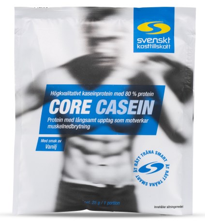 Miniatyrbild Core Casein Portionspse, Vanilj, 25 g