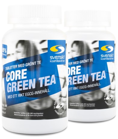 Core Green Tea, Kosttillskott - Svenskt Kosttillskott