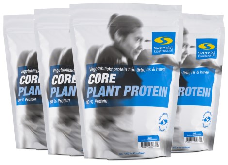 Miniatyrbild Core Plant Protein, Vanilj Stevia, 4 kg