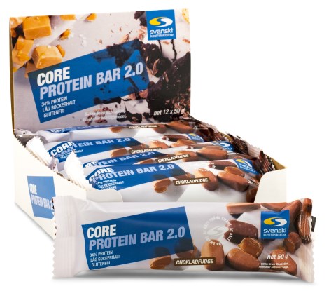 Core Protein Bar 2.0, Kosttillskott - Svenskt Kosttillskott