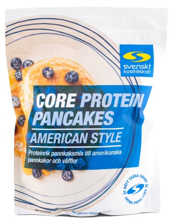 Core Protein Pancakes American Style, Proteintillskott - Svenskt Kosttillskott