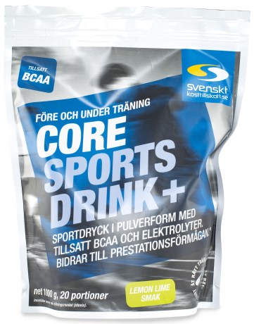 Core Sports Drink+, Kosttillskott - Svenskt Kosttillskott