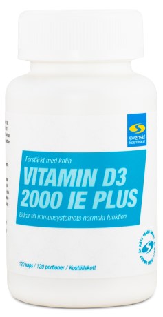 Core Vitamin D3 2000 IE+, Kosttillskott - Svenskt Kosttillskott