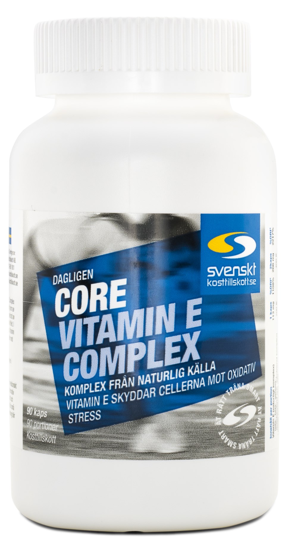 Core Vitamin E Complex Naturlig Evitamin Svenskt Kosttillskott