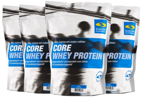 Miniatyrbild Core Whey Protein, Jordgubb, 4 kg