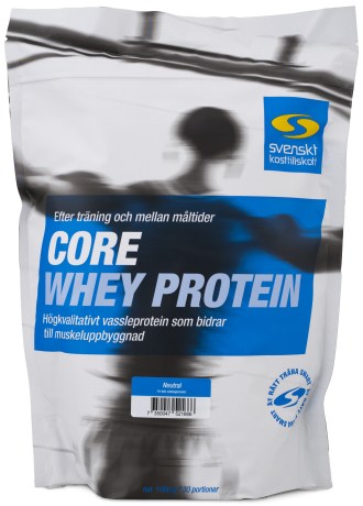 Miniatyrbild Core Whey Protein, Neutral *utan s�tning*, 1 kg