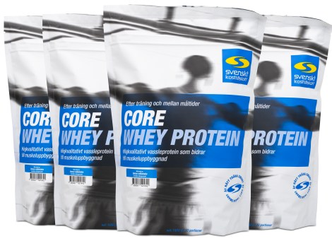 Miniatyrbild Core Whey Protein, Banan Milkshake, 4 kg