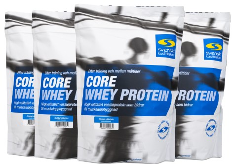 Miniatyrbild Core Whey Protein, Choklad Milkshake, 4 kg