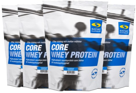 Miniatyrbild Core Whey Protein, Bl�b�rsdr�m, 4 kg