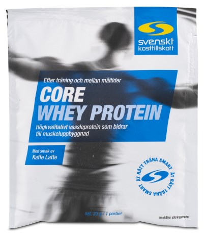 Miniatyrbild Core Whey Protein Portionspse, Kaffe Latte, 33 g
