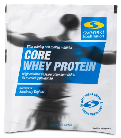 Miniatyrbild Core Whey Protein Portionspse, Raspberry Yoghurt, 33 g