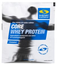 Miniatyrbild Core Whey Protein Portionsp�se, Chokladboll, 33 g