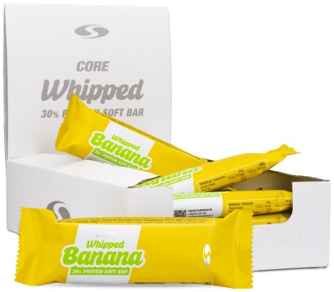 Miniatyrbild Core Whipped Protein Bar, Whipped Banana, 18-pack