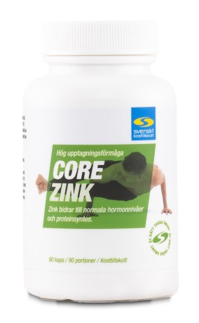 Core Zink, Vitamin & Mineraltillskott - Svenskt Kosttillskott