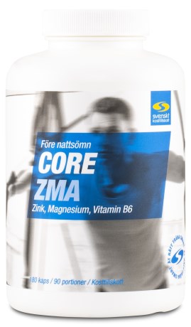 Core ZMA, Vitamin & Mineraltillskott - Svenskt Kosttillskott
