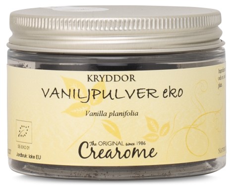 Miniatyrbild Crearome Vaniljpulver Eko, 10 g