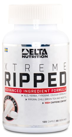Delta Nutrition Xtreme Ripped, Diet - Delta Nutrition
