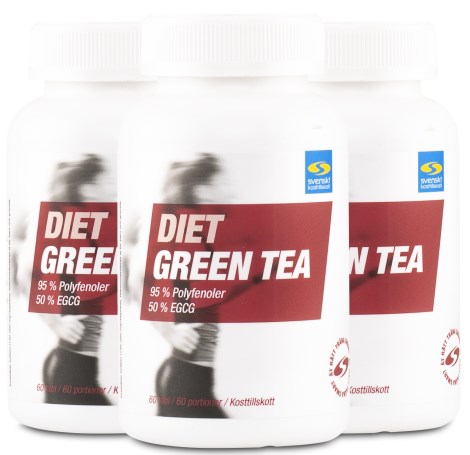 Diet Green Tea, Diet - Svenskt Kosttillskott