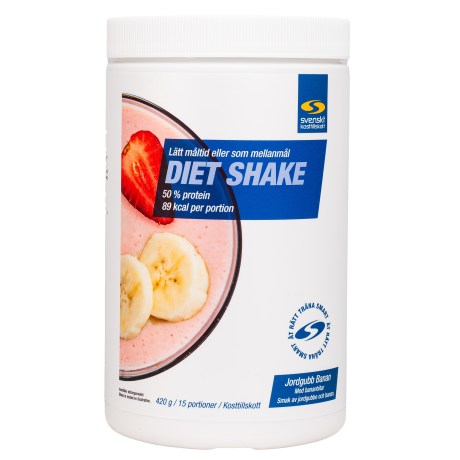 Miniatyrbild Diet Shake, Jordgubb & banan, 420 g