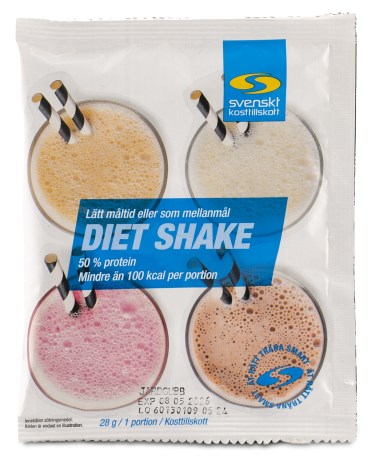 Miniatyrbild Diet Shake Portionspse, Jordgubb, 28 g