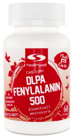 DLPA Fenylalanin 500, Kosttillskott - Healthwell