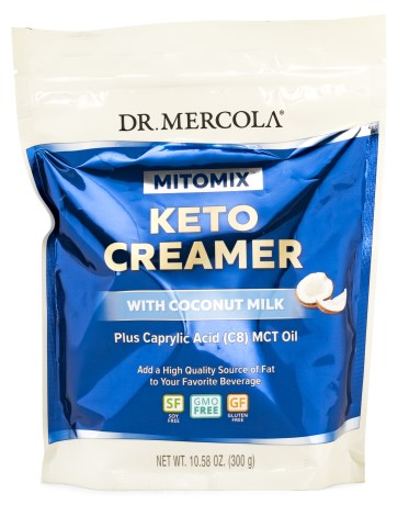 Dr Mercola MITOMIX Keto Creamer Coconut, Kosttillskott - Dr Mercola
