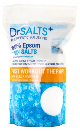 Dr SALTS Epsom Salt Post Workout Therapy With Black Pepper - Dr SALTS