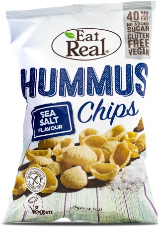 Eat Real Hummus Chips - Kort datum, Livsmedel - Eat Real