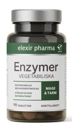 Miniatyrbild Elexir Pharma Enzymer, 90 tabl